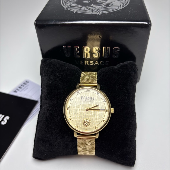 Versus Versace Gold-Tone Men's Watch - Picture 1 of 5